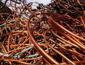 Copper and aluminium scrap – wires, windings, sections and castings