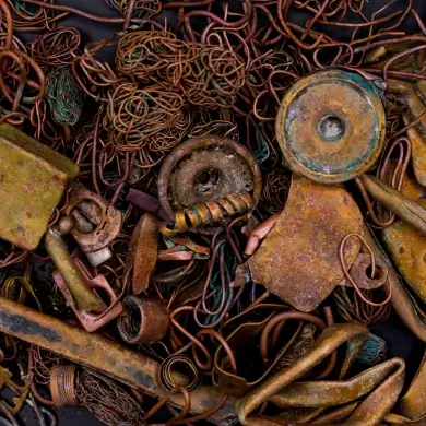Brass and metal parts bought by Karthiga Traders