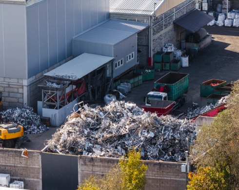 Aluminium turning scrap from Ambattur industrial units