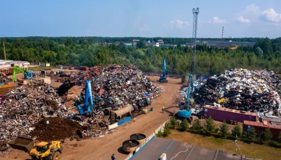 Automobile alloy wheel scrap collected from Sriperumbudur factories